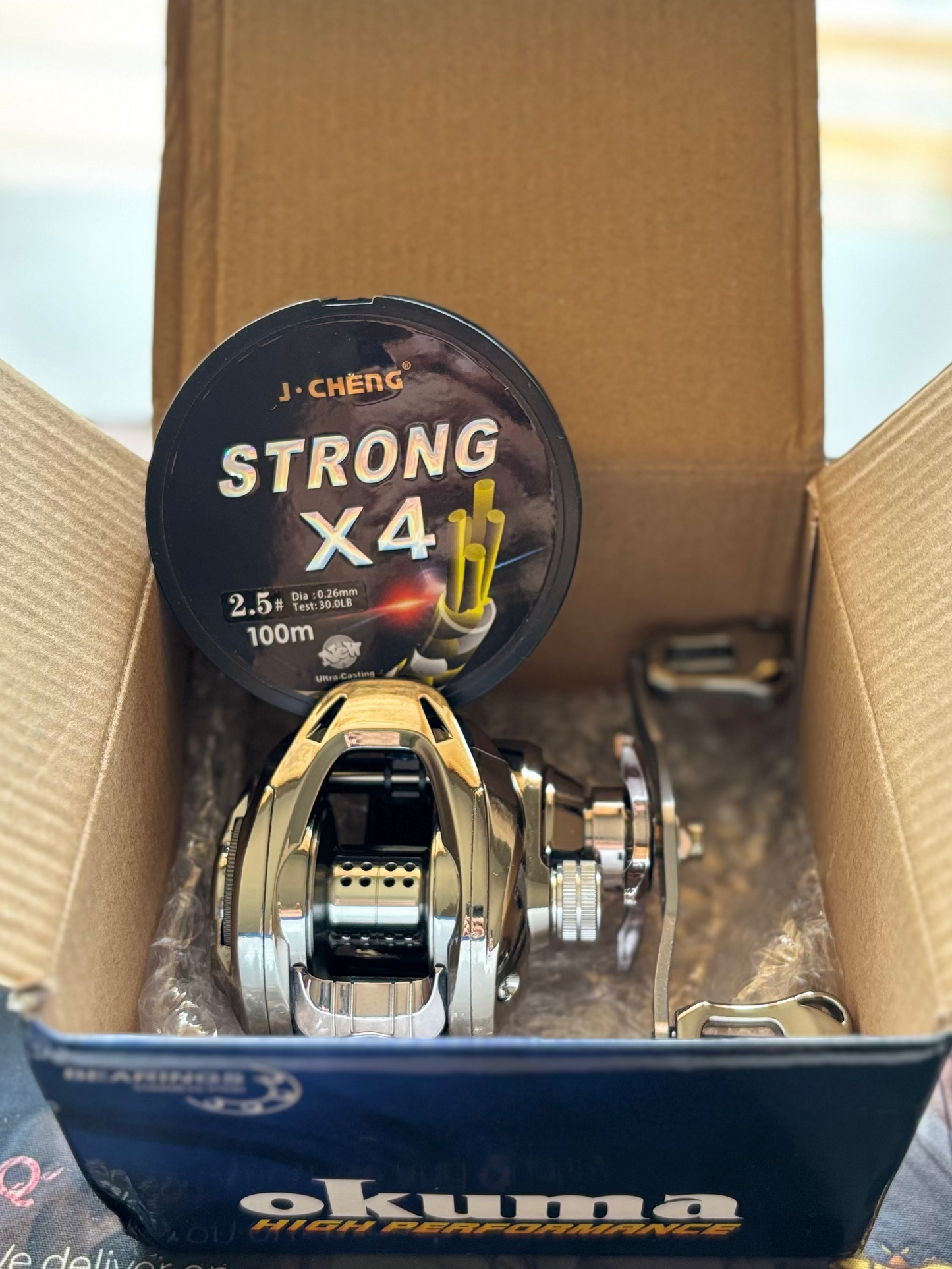 Okuma precision baitcaster (right hand)