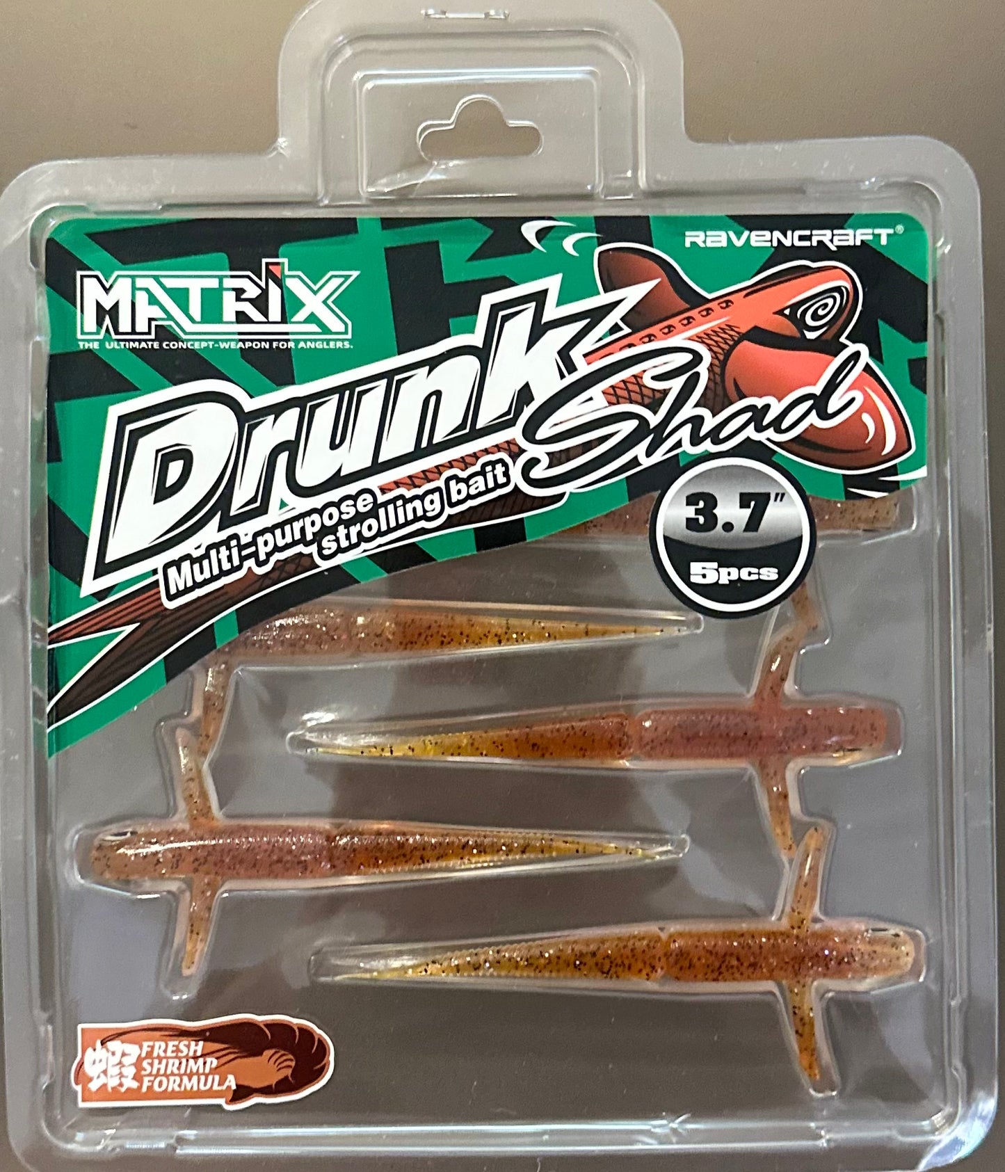 Matrix Drunk Shad (9.4cm)